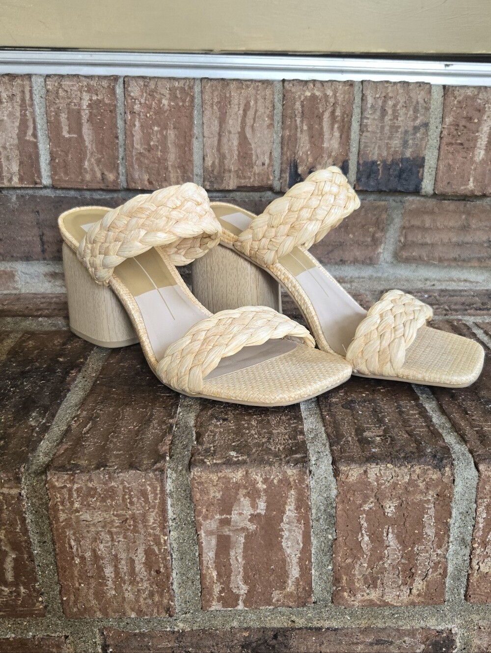 Dolce Vita Raffia Sandals 7